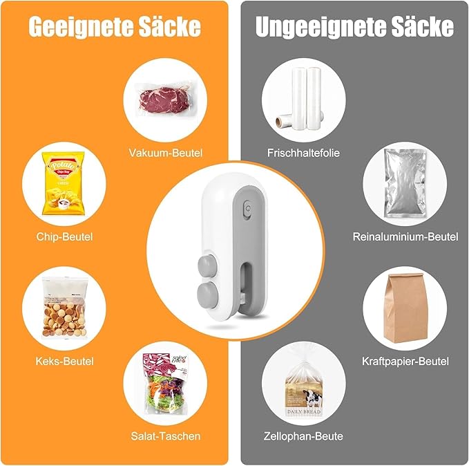 2-in-1 Smart Bag Sealer & Cutter