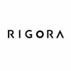 Black background with 'RIGORA' text in white