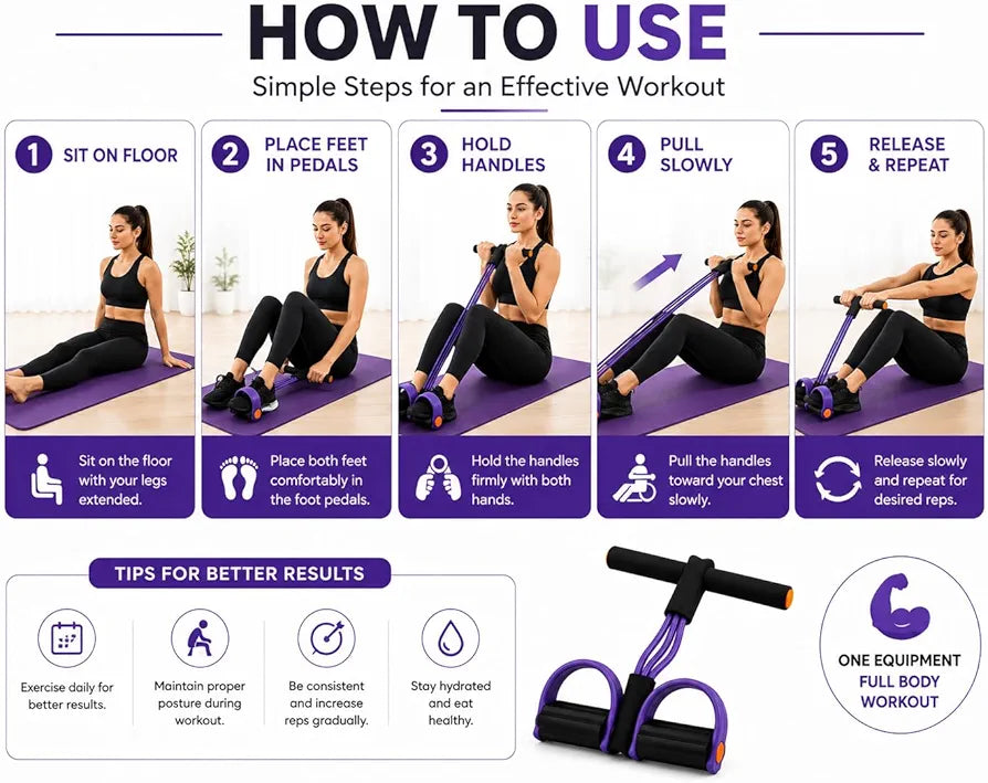 Yoga Pedal Puller Resistance Band